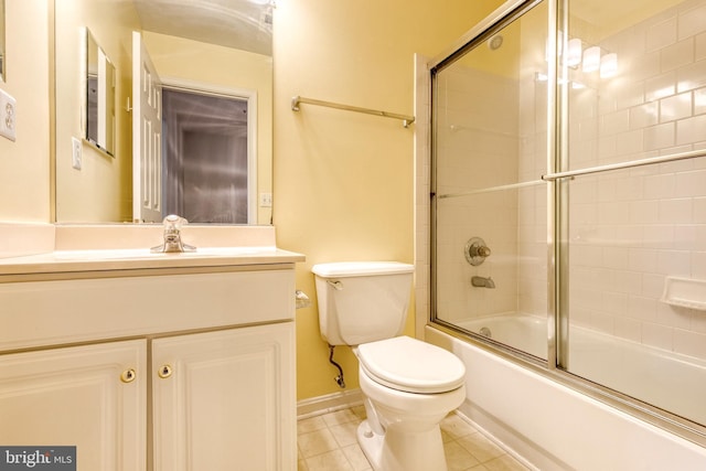 577 Francis Nicholson Way, Annapolis, MD 21401 - full bathroom with tile patterned flooring, combined bath / shower with glass door, and vanity