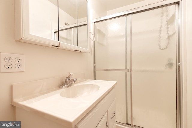 577 Francis Nicholson Way, Annapolis, MD 21401 - full bath featuring vanity and a shower with door