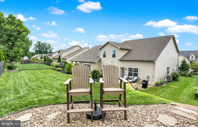 1283 Yarmouth Ln, New Cumberland, PA 17070 - rear view of property with roof with shingles