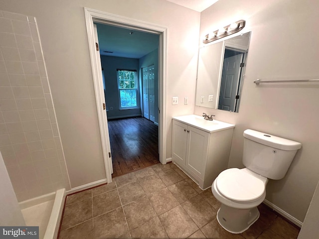 18815 Sparkling Water Dr Unit 4-O, Germantown, MD 20874 - bathroom featuring vanity and a shower