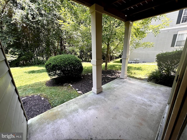 18815 Sparkling Water Dr Unit 4-O, Germantown, MD 20874 - covered porch featuring a yard