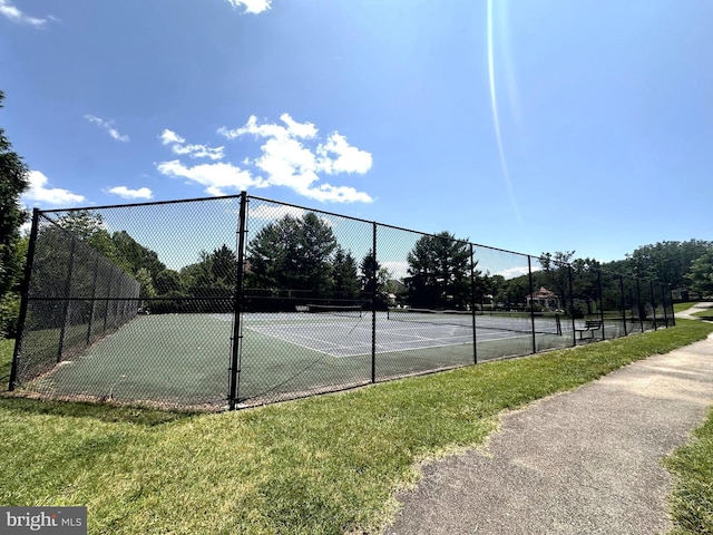 18815 Sparkling Water Dr Unit 4-O, Germantown, MD 20874 - view of tennis court