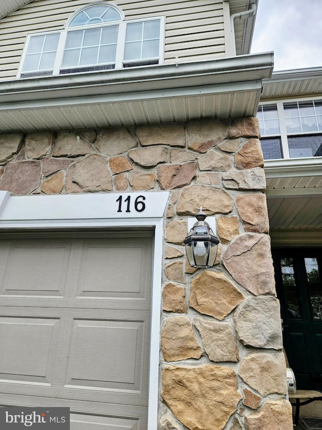 116 Galway Cir, Chalfont, PA 18914 - exterior view of stone siding