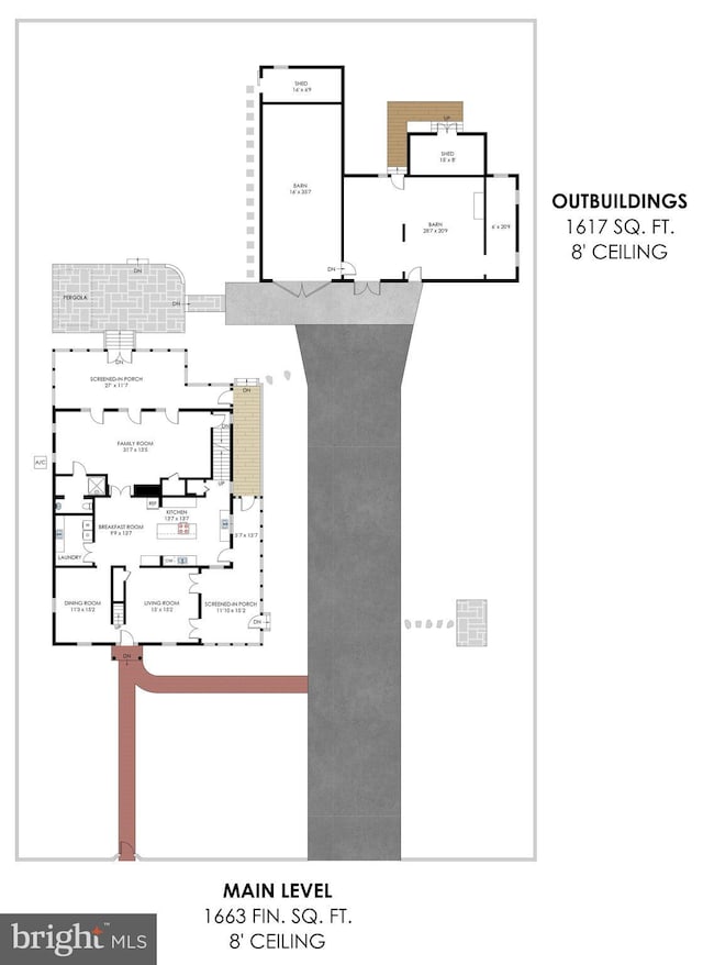 1012 Grant St, Herndon, VA 20170 - view of floor plan / room layout