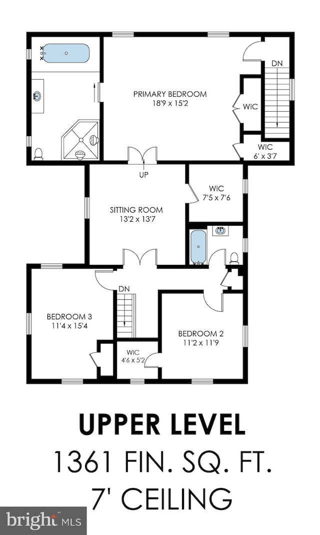 1012 Grant St, Herndon, VA 20170 - view of home floor plan
