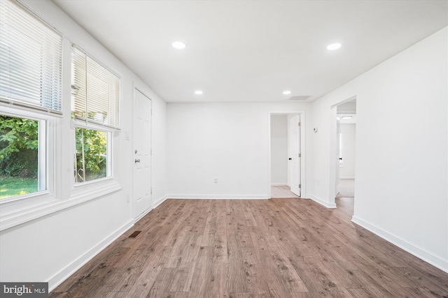4211 Torque St, Capitol Heights, MD 20743 - empty room featuring wood finished floors and recessed lighting