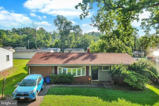 6703 Alter, Baltimore, MD 21207 - view of front of property with a front lawn and brick siding