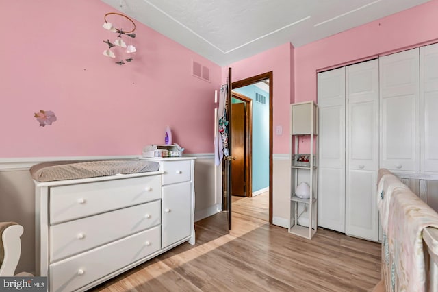 47 Sheridan Rd, Arnold, MD 21012 - bedroom with light wood-style floors and a closet