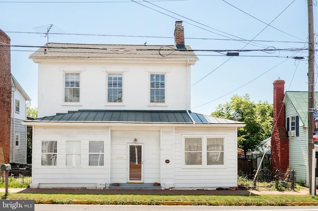 5378 Main St, Stephens City, VA 22655 - view of front of house with a standing seam roof and a metal roof