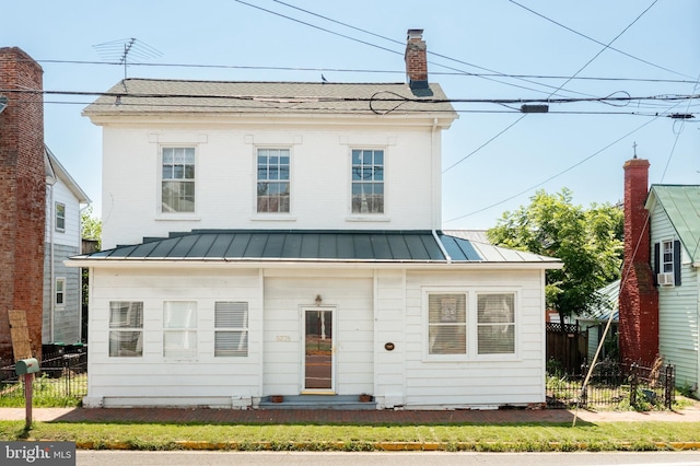 5378 Main St, Stephens City, VA 22655 - view of front facade with a standing seam roof