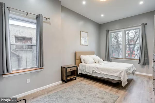 2057 N Franklin St, Philadelphia, PA 19122 - bedroom with wood finished floors and recessed lighting