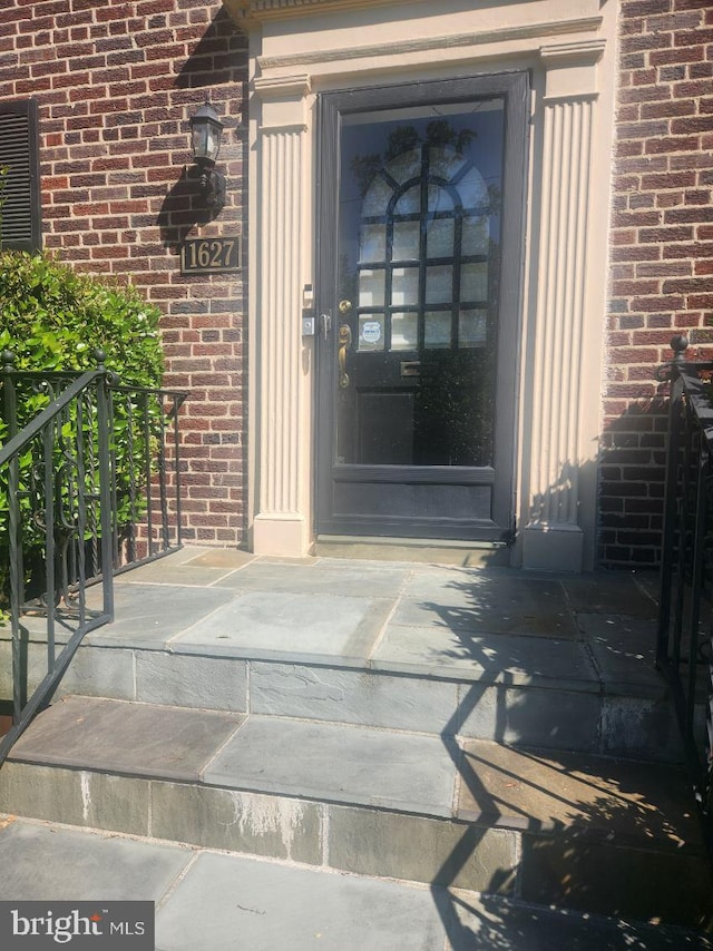 1627 Myrtle St NW, Washington, DC 20012 - view of exterior entry with brick siding
