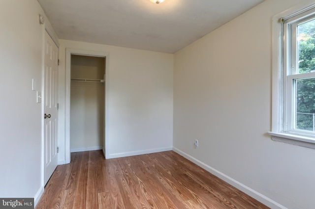 616 S 6th St, Lebanon, PA 17042 - unfurnished bedroom with wood finished floors and a closet