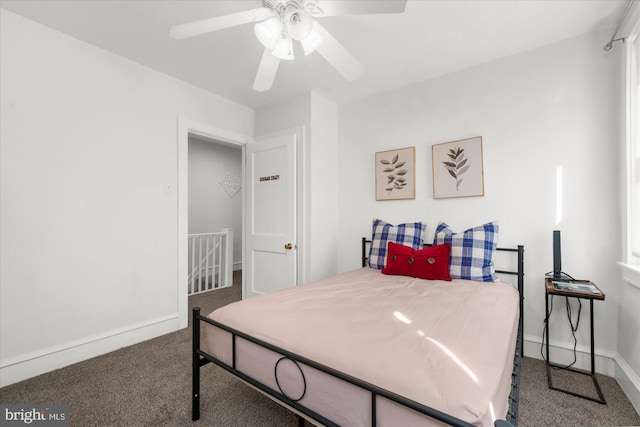 258 Pancoast Ave, Springfield, PA 19064 - bedroom with carpet floors and ceiling fan