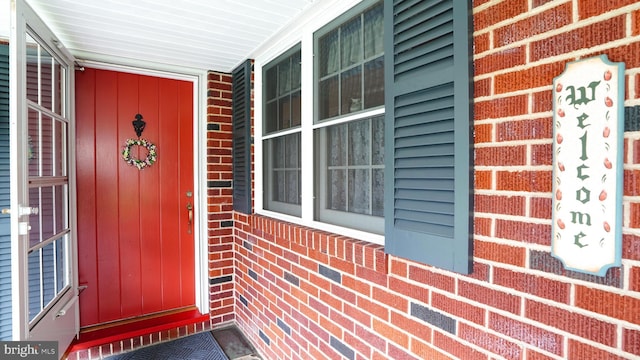 760 Sweetbriar Dr, Warminster, PA 18974 - entrance to property with brick siding and a porch