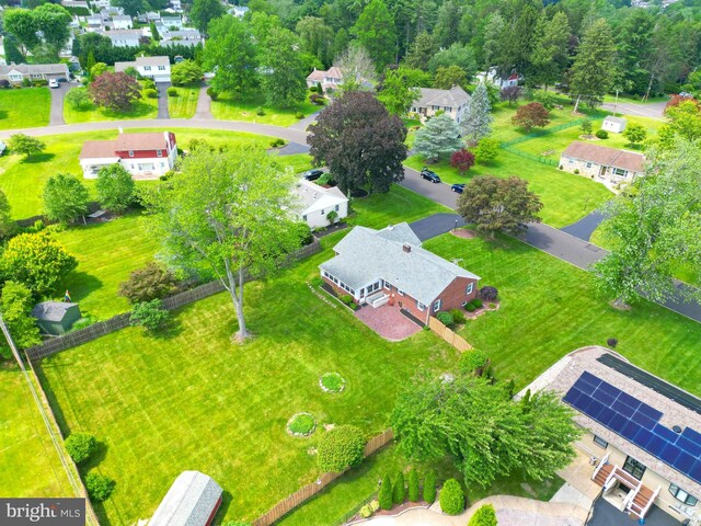 760 Sweetbriar Dr, Warminster, PA 18974 - aerial view of residential area