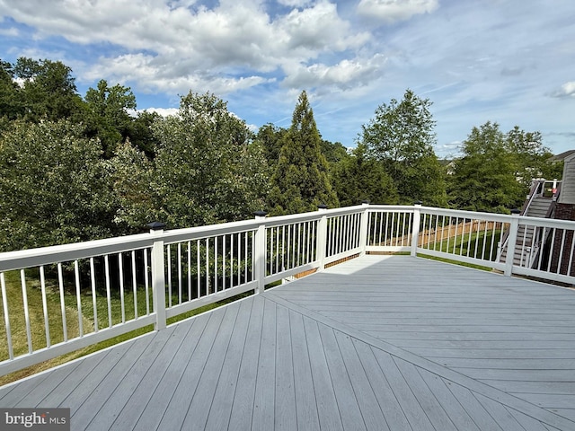 43616 Habitat Cir, Leesburg, VA 20176 - deck with a yard