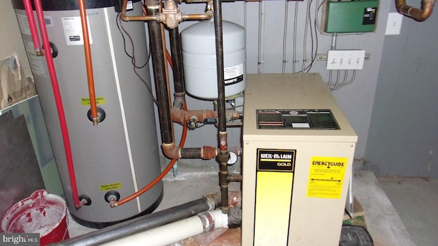 139 N 11th St, Allentown, PA 18102 - utility room featuring water heater