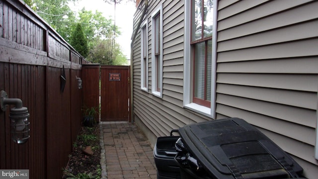 139 N 11th St, Allentown, PA 18102 - view of patio with a gate