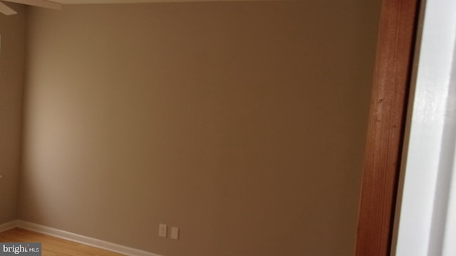 139 N 11th St, Allentown, PA 18102 - unfurnished room featuring ceiling fan and light wood-style flooring