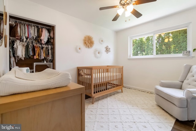 4715 Courtland St, Camp Hill, PA 17011 - bedroom with a closet and a nursery area