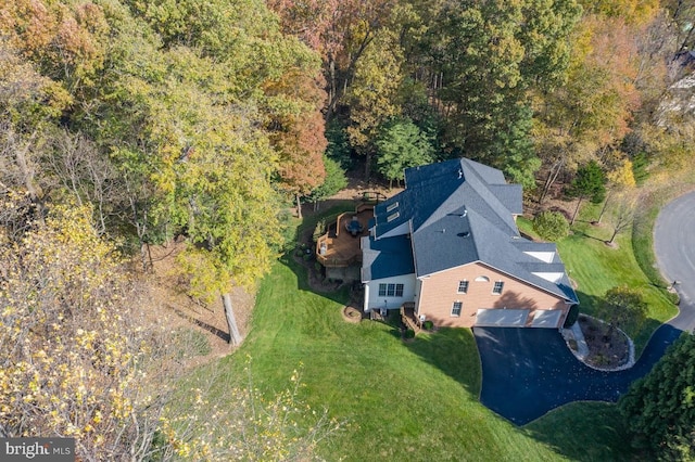 1050 Northfalls Ct, Great Falls, VA 22066 - view of subject property featuring a heavily wooded area