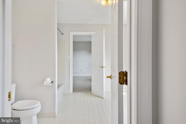 1050 Northfalls Ct, Great Falls, VA 22066 - bathroom with tile patterned floors and shower / washtub combination