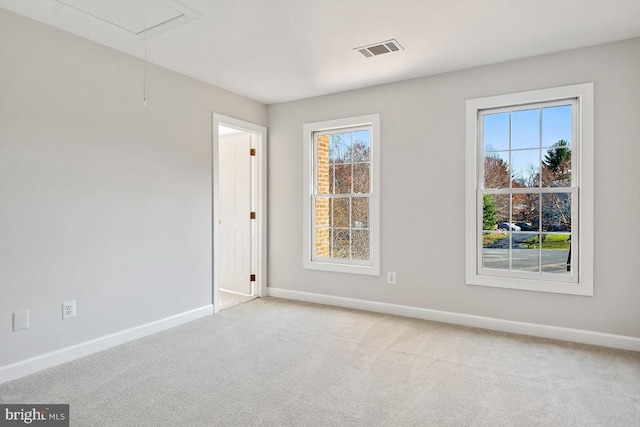 1050 Northfalls Ct, Great Falls, VA 22066 - carpeted empty room featuring attic access and baseboards