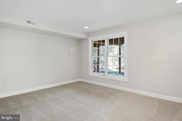 1050 Northfalls Ct, Great Falls, VA 22066 - unfurnished room with light colored carpet and recessed lighting