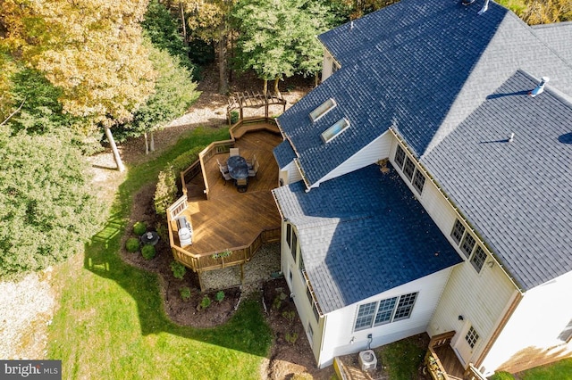 1050 Northfalls Ct, Great Falls, VA 22066 - view from above of property