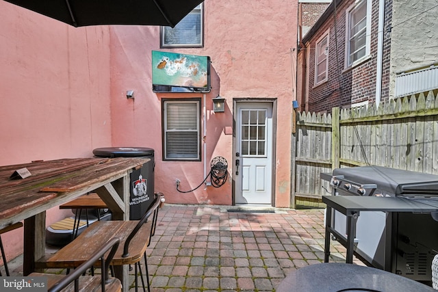 330 W George St, Philadelphia, PA 19123 - view of patio / terrace featuring area for grilling