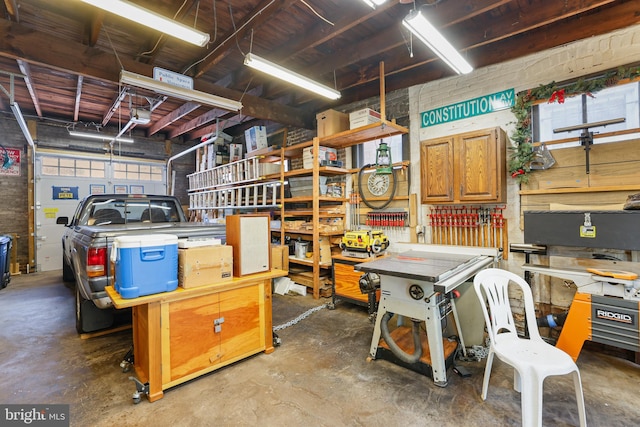 637 Constitution Ave NE, Washington, DC 20002 - below grade area featuring a workshop area