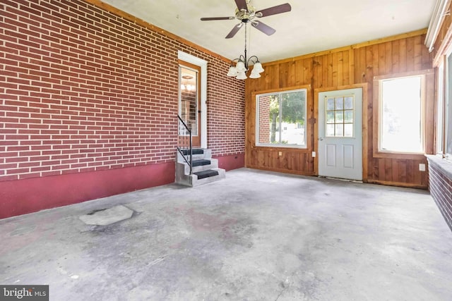 663 Newberry Rd, Middletown, PA 17057 - unfurnished sunroom featuring healthy amount of natural light and a chandelier