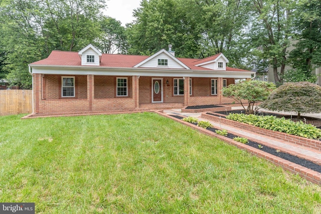 10311 Poe Dr, Manassas, VA 20110 - view of front of property featuring brick siding and a porch