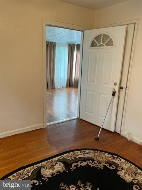 6813 10th Ave, Takoma Park, MD 20912 - entrance foyer featuring wood finished floors