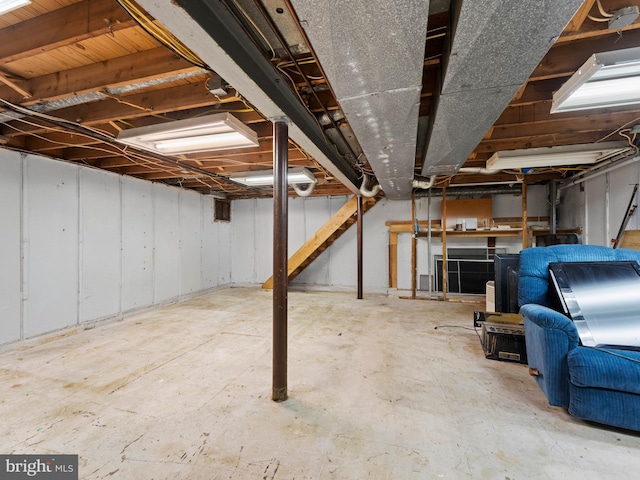 2505 Yellowstone Rd, Cinnaminson, NJ 08077 - view of unfinished basement