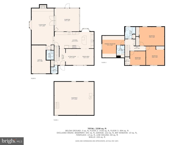 2505 Yellowstone Rd, Cinnaminson, NJ 08077 - view of property floor plan