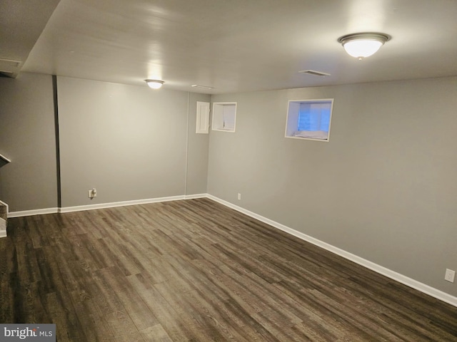 9090 Moonshine Holw Unit C, Laurel, MD 20723 - finished basement featuring dark wood finished floors and baseboards