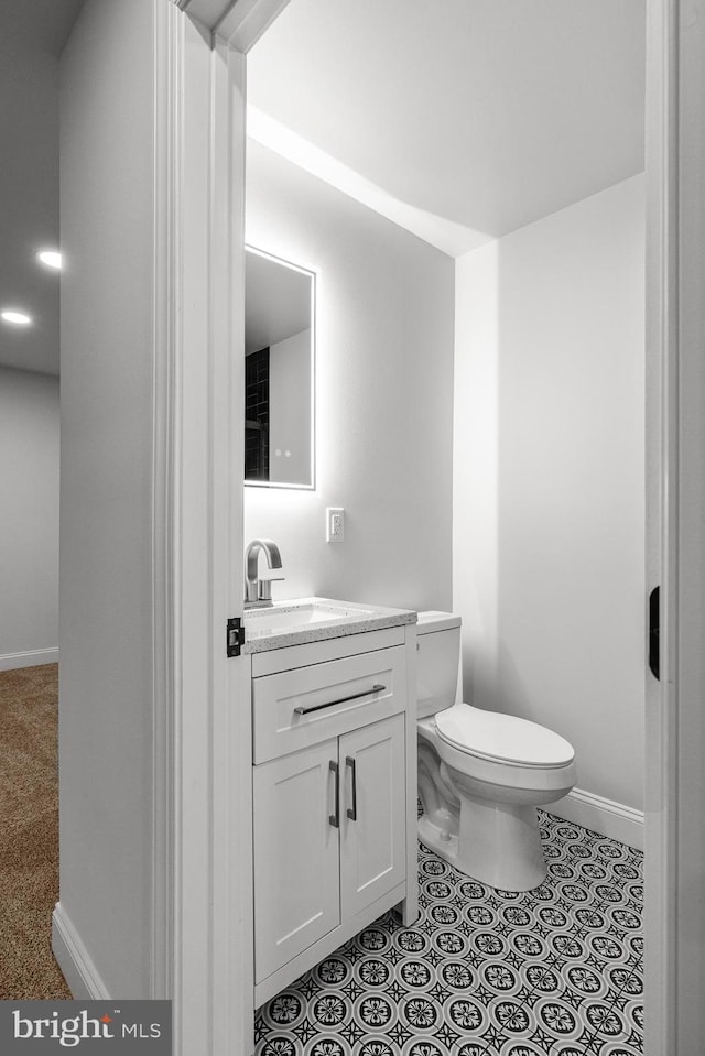 9 W Shore Ct, Landenberg, PA 19350 - bathroom featuring toilet and vanity