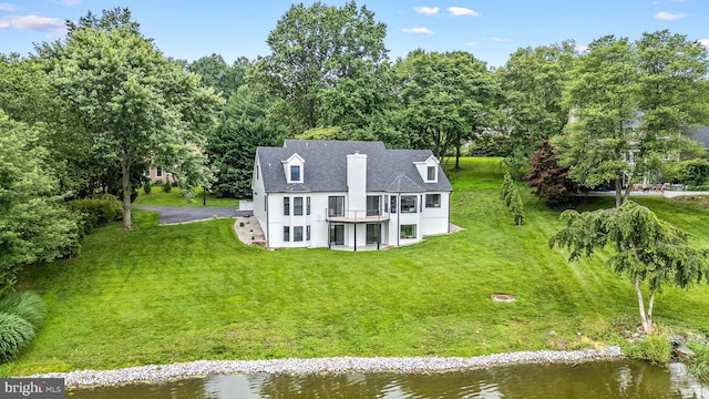 9 W Shore Ct, Landenberg, PA 19350 - view from above of property featuring a nearby body of water