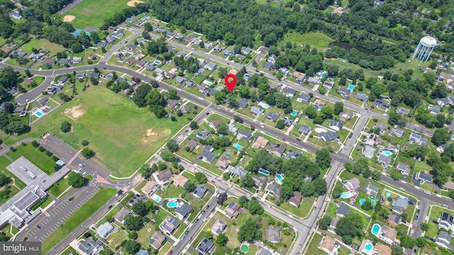 201 E Franklin Ave, Edgewater Park, NJ 08010 - aerial view of property's location