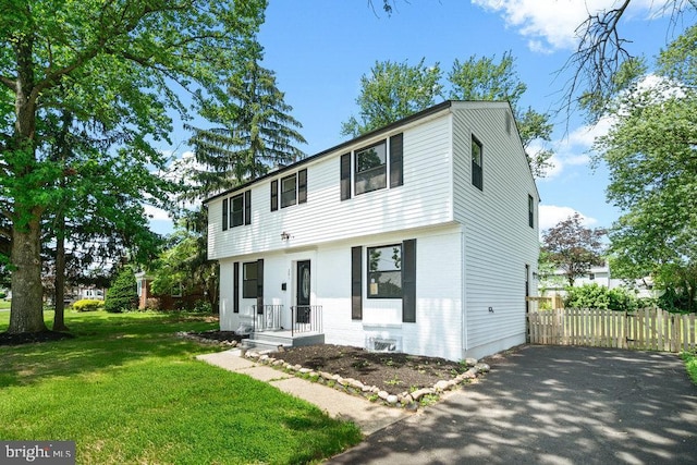 201 E Franklin Ave, Edgewater Park, NJ 08010 - colonial house featuring driveway
