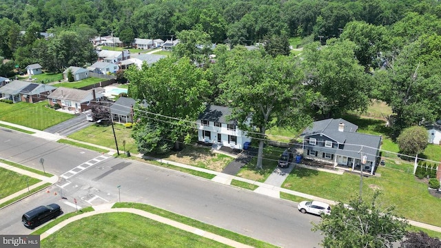201 E Franklin Ave, Edgewater Park, NJ 08010 - aerial view of residential area