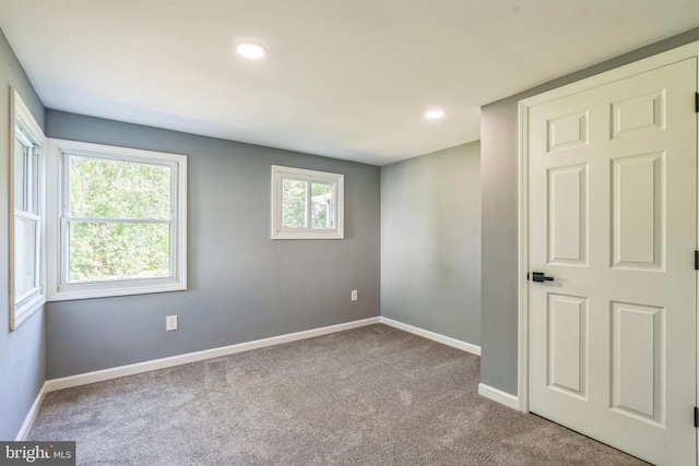 17 Sportsmans Rd, Carneys Point, NJ 08069 - empty room featuring carpet and recessed lighting