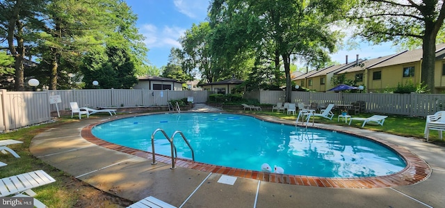 66 Twin Brooks Dr, Willow Grove, PA 19090 - community pool featuring a patio area