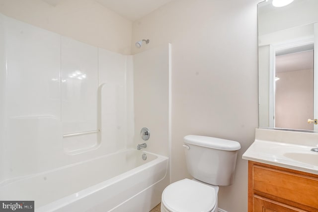 114 Dragoon Dr, Montross, VA 22520 - bathroom with vanity and washtub / shower combination