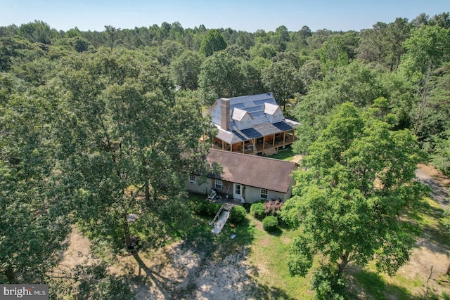 25036 Becks Ln, Georgetown, DE 19947 - aerial view of property's location with a forest