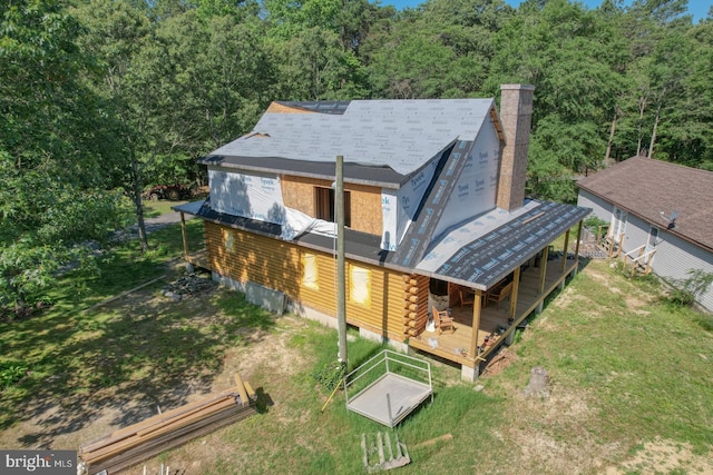 25036 Becks Ln, Georgetown, DE 19947 - aerial view of property and surrounding area
