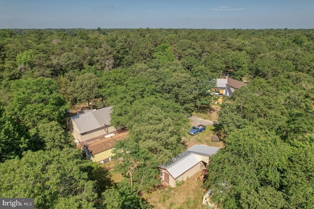 25036 Becks Ln, Georgetown, DE 19947 - view from above of property with a forest