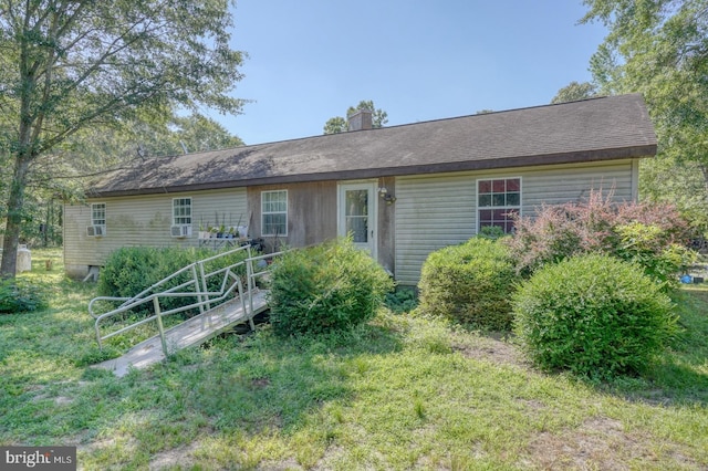 25036 Becks Ln, Georgetown, DE 19947 - back of house featuring a chimney